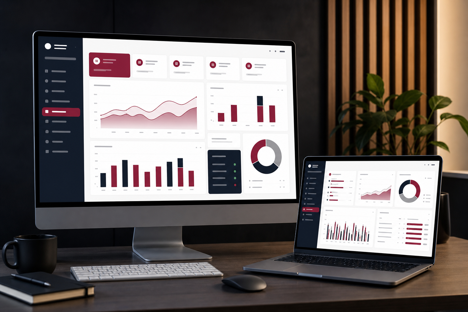 Analytics charts